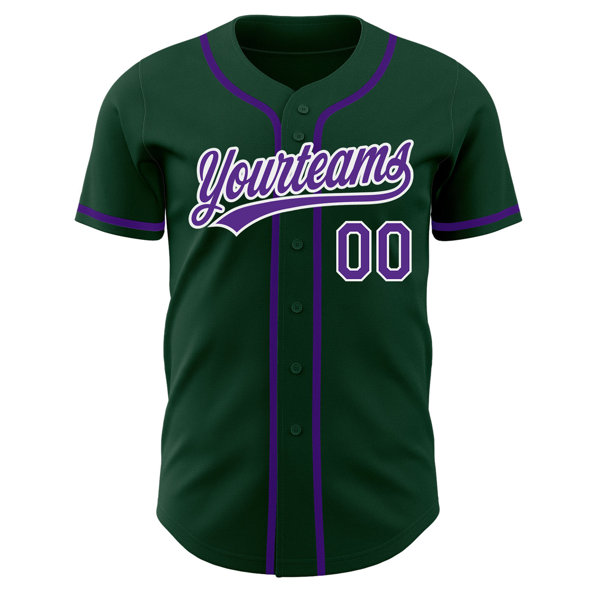 Custom Purple White-Black Authentic Baseball Jersey Sale– Fcustom