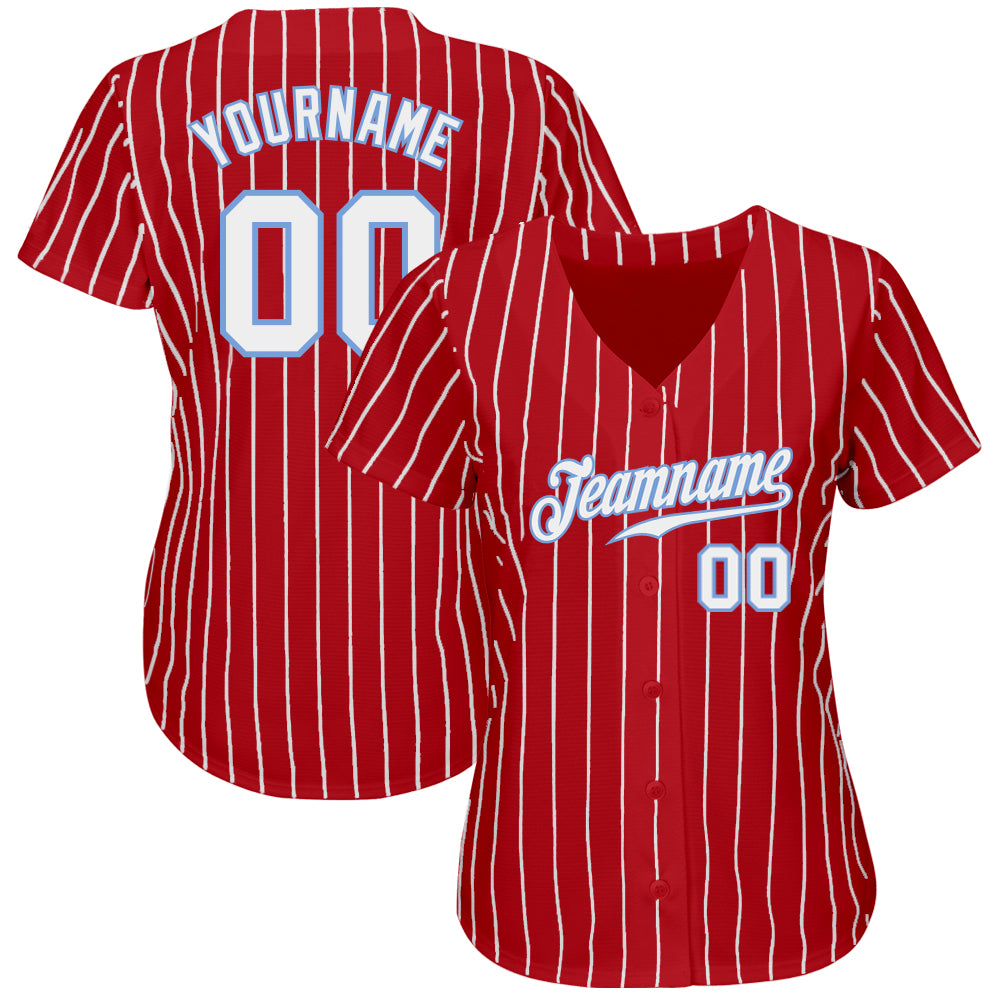 Cardinal Red Baseball Jersey With White Braid Personalized -  Canada