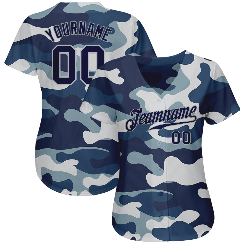 Modelo Baseball Jersey Blue Camo Beer Lovers Gift - Personalized