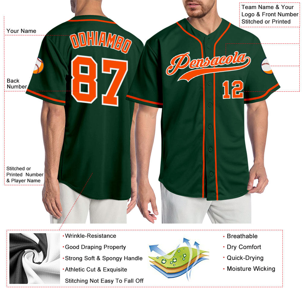 Green and hotsell orange jersey