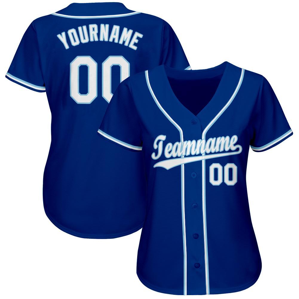 Sale Build Royal Baseball Authentic Light Blue Jersey Old Gold –  CustomJerseysPro