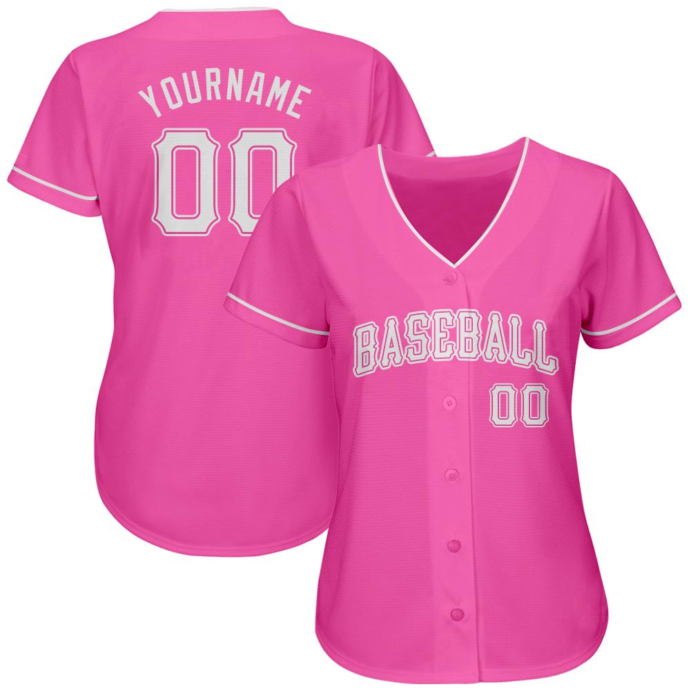 Custom Pink Softball Jersey