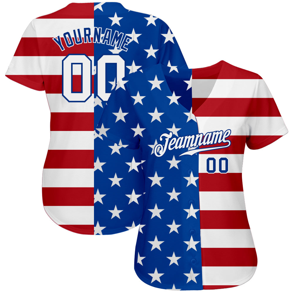 Source Wholesale american flag baseball jersey latest custom