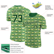 Load image into Gallery viewer, Custom Green City Cream 3D Pattern Design Dollar Banknote Money Theme Performance T-Shirt
