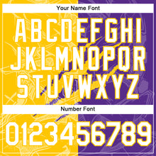 Load image into Gallery viewer, Custom Graffiti Pattern Purple-Yellow Scratch 3D Performance T-Shirt
