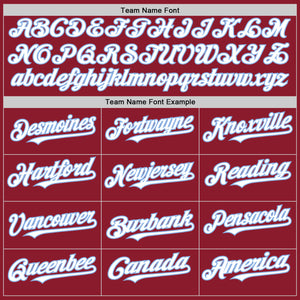 Custom Maroon White-Light Blue Mesh Authentic Throwback Baseball Jersey