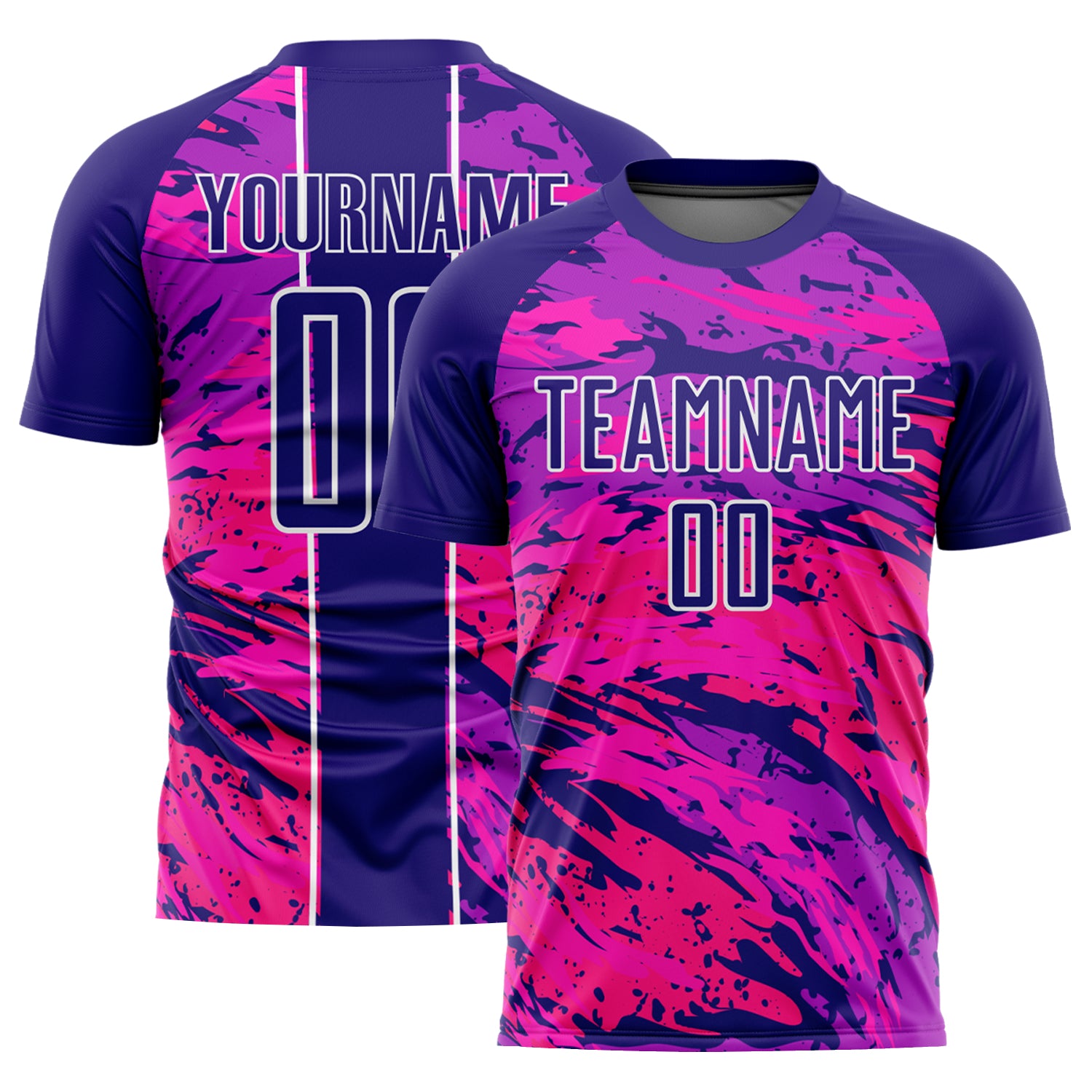 Purple soccer uniforms online