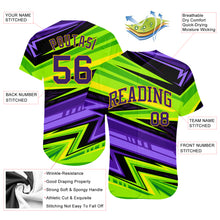 Load image into Gallery viewer, Custom 3D Pattern Design Abstract Pattern For Sport Team Authentic Baseball Jersey
