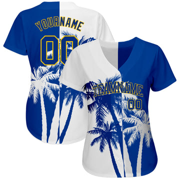 Cheap Custom Pink Lakes Blue-Black 3D Miami Palm Trees City Edition  Authentic Baseball Jersey Free Shipping – CustomJerseysPro