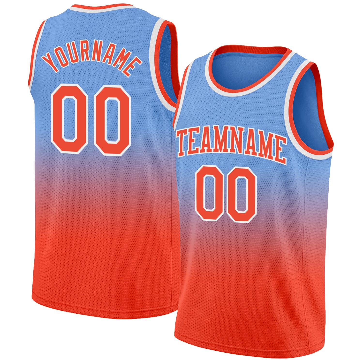 Cheap Custom White Blue-Orange Authentic Throwback Basketball Jersey Free  Shipping – CustomJerseysPro