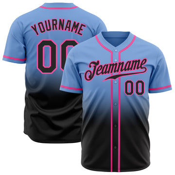 Custom Baseball Jersey Black Gray 3D San Antonio City Edition Fade Fashion Authentic Women's Size:S