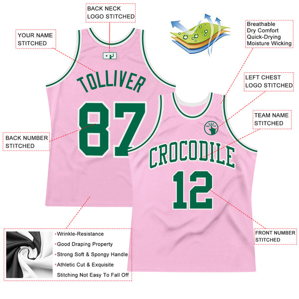 Athletic And Comfortable Basketball Jersey Pink For Sale 