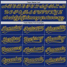 Load image into Gallery viewer, Custom Royal Royal-Gold Authentic Baseball Jersey
