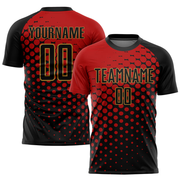 Red black jersey for sale online