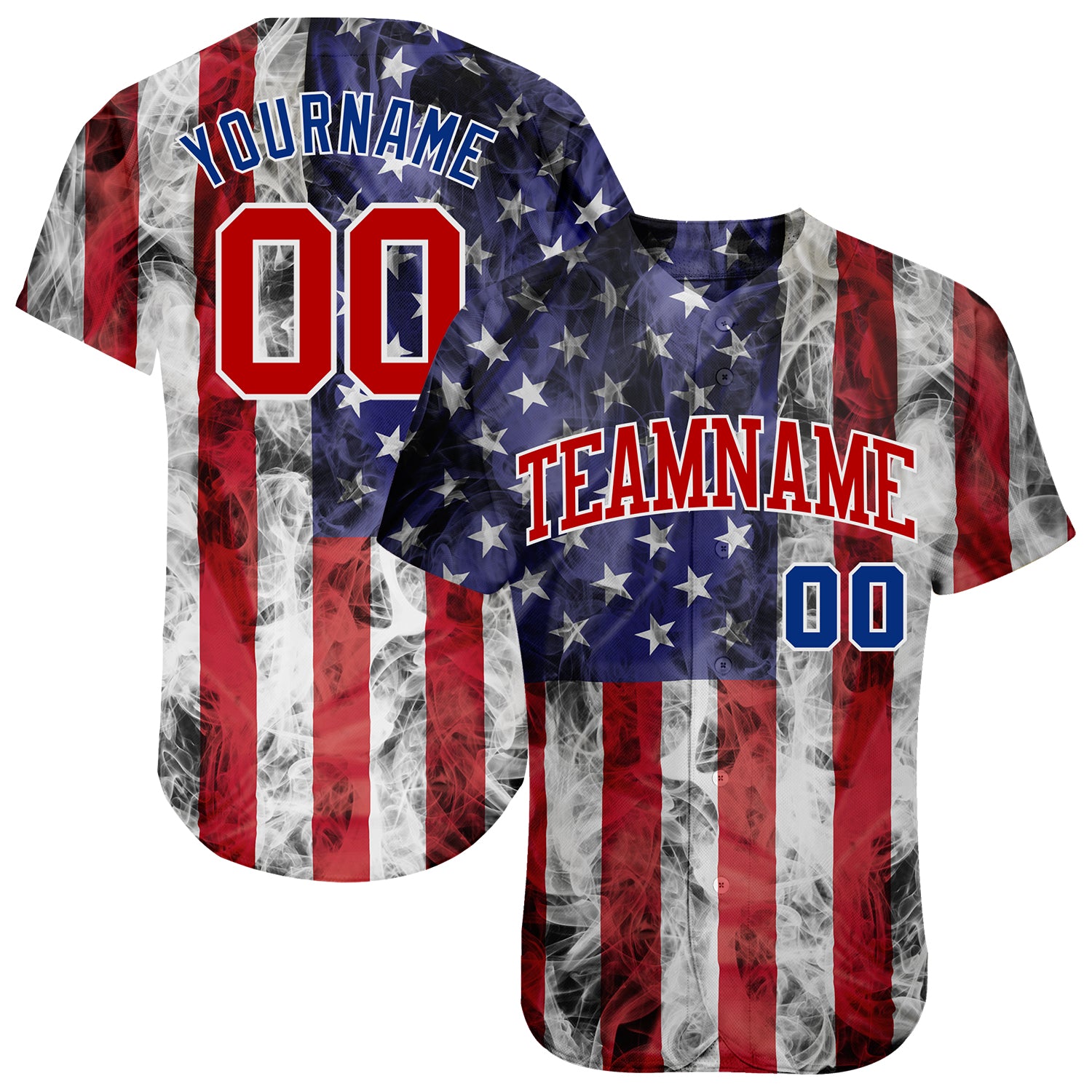 Custom Red Red-Gold 3D Pattern Design Flame Authentic Baseball Jersey  Clearance – FanCustom