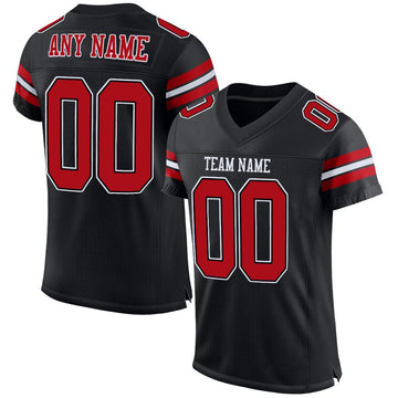  Custom Football Jersey for Men You Design Online in Adult Small  in Black : Clothing, Shoes & Jewelry