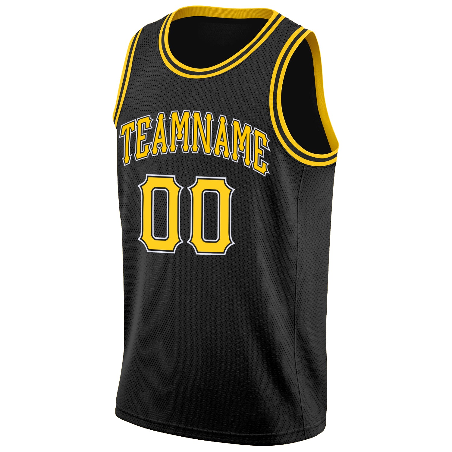 Wholesale Black gold basketball jerseys hot sell basketball wear uniform  wholesale stock sports vest From m.