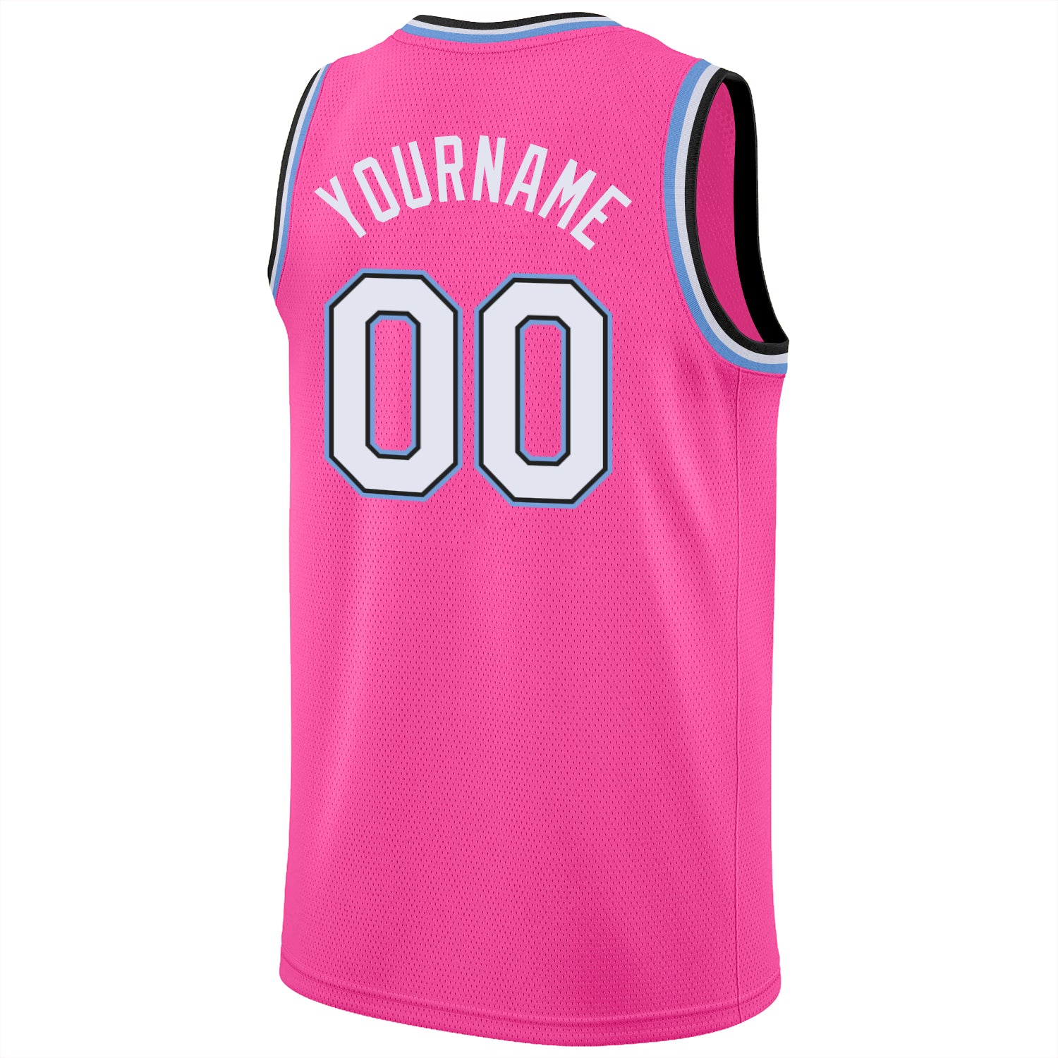 Custom Royal Pink-White Round Neck Sublimation Basketball Suit Jersey Fast  Shipping – FiitgCustom