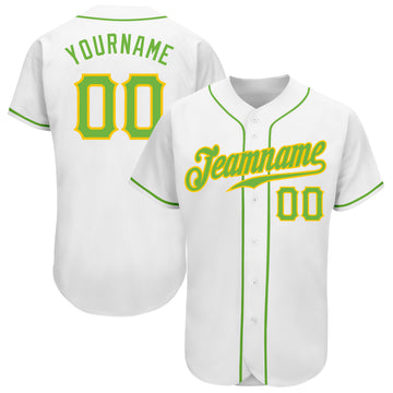 Custom Baseball New Arrivals Baseball Jerseys, Baseball Uniforms For Your  Team – Tagged Font-Neon Green